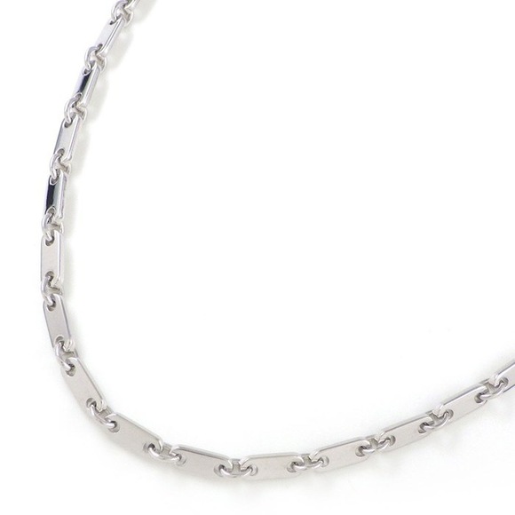 Cartier Figaro Chain Necklace White Gold